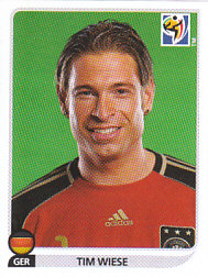 Tim Wiese Germany samolepka Panini World Cup 2010 #261